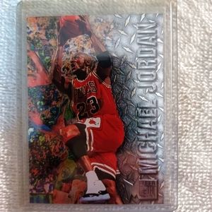 Michael Jordan 1996 Fleer metal card